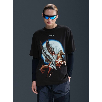 NIKE Тениска w nsw tee essntl bf soaring