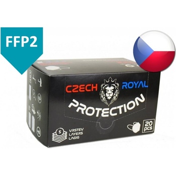 Czech Royal Protection respirátor FFP2 800 ks