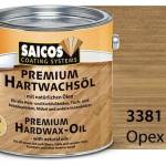 Saicos Premium Hardwax Oil 3381 Орех - Масло с твърда вакса 2.5л (4640)