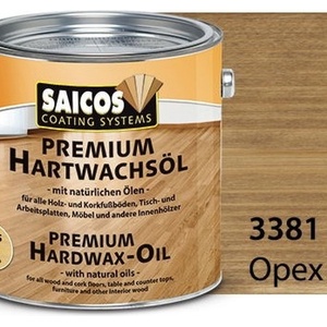 Saicos Premium Hardwax Oil 3381 Орех - Масло с твърда вакса 2.5л (4640)