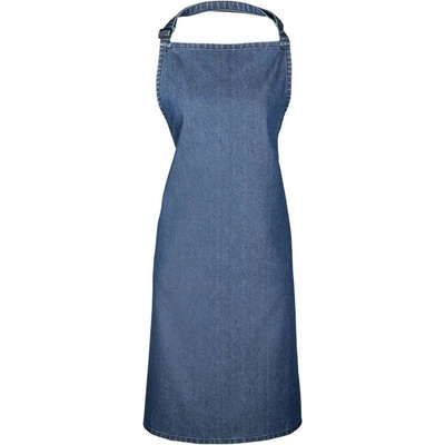 Premier PR150 Zástěra s laclem Colours modrá indigo denim