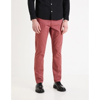 Celio Мъжки панталони чино в цвят бордо Celio Tocharles Celio | Cherven | МЪЖЕ | 30/34