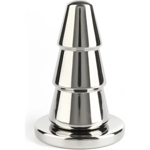 Mr. Steel Тежък стоманен анален плъг Mr. Steel Cone Plug