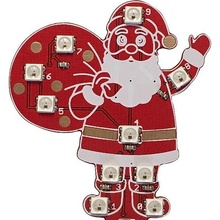 4Tronix Blikajúci Santa Claus Mk2 pre Music Box