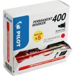 Pilot BT 400 20 бр. /опаковка червен перманентен маркер SCA-400-20R (SCA-400-20R)