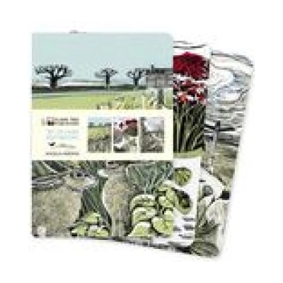 Flame Tree Publishing Angela Harding Set of 3 Midi Notebooks - Landscapes | Flame Tree Publishing