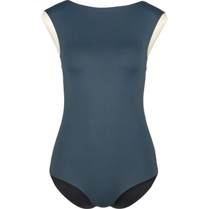 MYMARINI Дамски бански костюм MYMARINI Women's Seabody Swimsuit - Black / Grey / White (150-5680-0213)