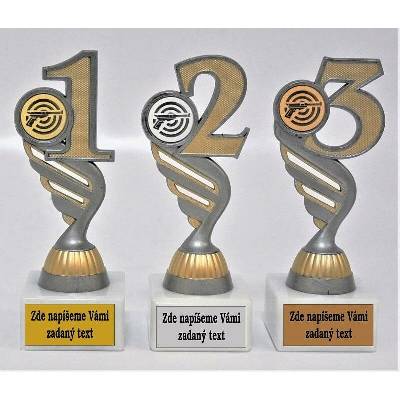 VIZINGR Pistole trofeje P401-3.22-830-89 1.místo