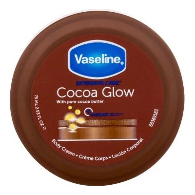 Vaseline Intensive Care Cocoa Glow хидратиращ крем за тяло 75 ml унисекс