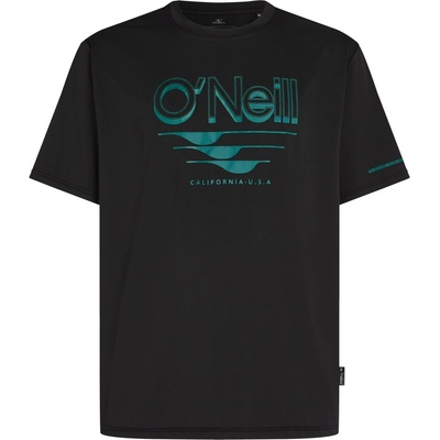 O'Neill Мъжка плажна тениска от ликра O'Neill Hybrid UPF Polygiene Graphic T-Shirt Lycra - Black Out (050-2408-0112)