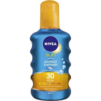 Nivea Sun Invisible Protection neviditeľný spray na opaľovanie SPF30 200 ml