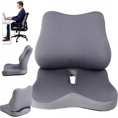 Powerton Podsedák pod hýždě ergonomický černý