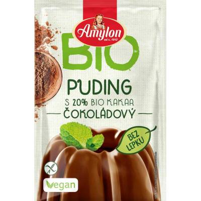 Amylon Pudink čokoládový bezlepkový BIO 40 g