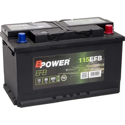 BPOWER EFB 12V 80Ah 730A 115EFB