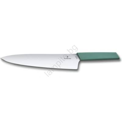 Victorinox - кухненски нож SWISS MODERN, 25 см, тюркоазен (GG1007)