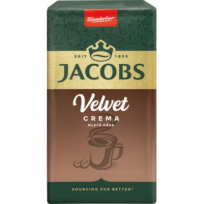 Douwe Egberts Мляно кафе Jacobs Velvet Crema 250гр