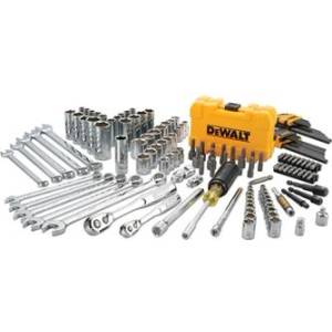 DEWALT Комплект DeWALT Gola (142 части) с тресчотка 1/4 и 3/8 DWMT73802-1 (DWMT73802-1)
