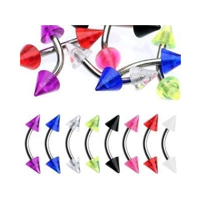 Šperky4U piercing do obočí OB01138-W