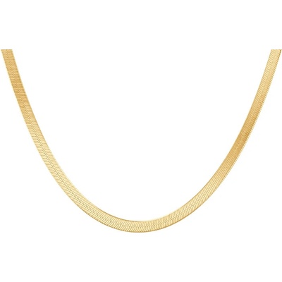 Eppi Herringbone plochá retiazka zo striebra CH45948