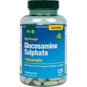 Holland & Barrett High Strength Glucosamine Sulphate + Chondroitin [120 Таблетки]