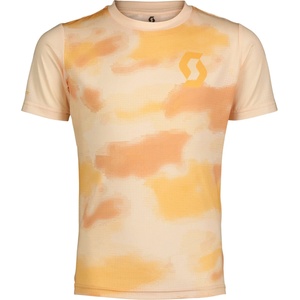 Scott Детска фланелка с къс ръкав за колоездене Scott Kid's Tee Trail Vertic 10 S/S Cycling jersey - Sugar Pink / Biscuit Beige - размер XL (EU) (756-0229-0414)