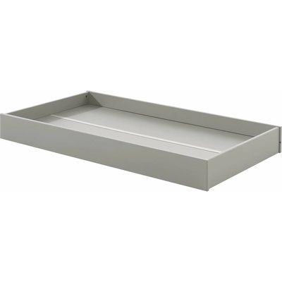 Vipack Sivá zásuvka pod detskú posteľ 70x140 cm Peuter