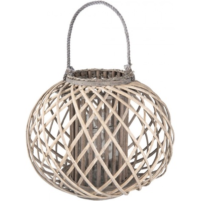 Drevená lucerna Hendrikje vel. XL – 47x36 cm