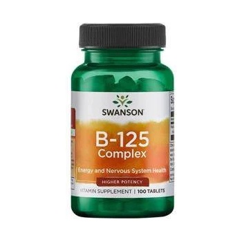 Swanson Витамин B-125 Комплекс Swanson, 100 Tabs. , 4405