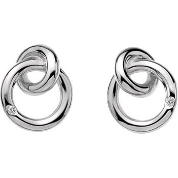 Náušnice Eternity Interlocking Stud DE308
