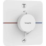 Hansgrohe ShowerSelect Comfort Q 2-функционален термостатичен смесител за душ, матово бяло (15583700)
