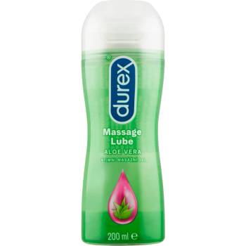 RB (Hygiene Home) Czech Republic Лубрикант Durex 200ml 2в1 масажен с алое вера