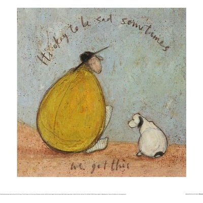 Umelecká tlač Sam Toft - We Got This, 40 × 40 cm