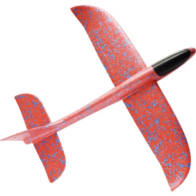 Aviator 0748 Pěnové Házecí Letadlo 47x49cm červená