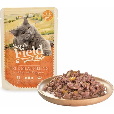 Sam's Field True Meat Fillets Chicken with Pumpkin 85 g