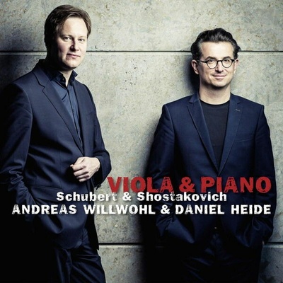 Andreas Willwohl - VIOLA & PIANO - SCHUBERT & SHOSTAKOVICH CD