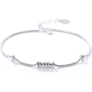 Silenti Jewelry Сребърна гривна "Смисъл