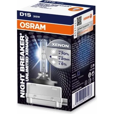 OSRAM Night Breaker Unlimited - D1S - 66140XNB / 35W (7068) До изчерпване! (D1S-66140XNB)
