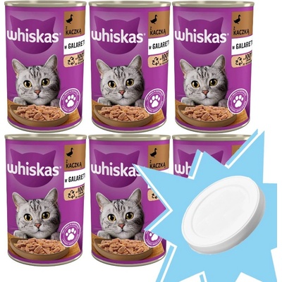 Whiskas adult cat kačica 6 x 400 g