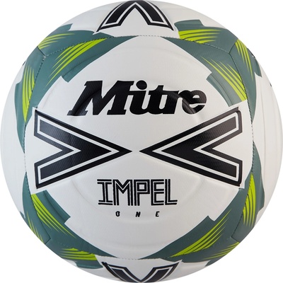 Mitre Impel One Football Adults - White/Green