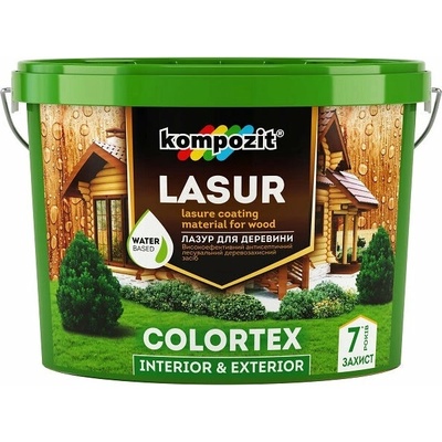 Lak na dřevo KOMPOZIT COLORTEX 10 l - Bezbarvá
