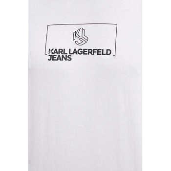 Karl Lagerfeld Jeans Памучна тениска Karl Lagerfeld Jeans (A4M17020)