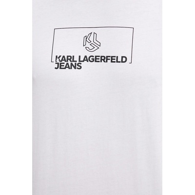 Karl Lagerfeld Jeans Памучна тениска Karl Lagerfeld Jeans (A4M17020)