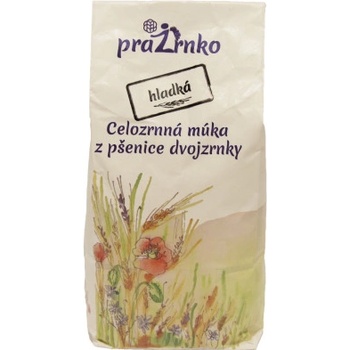 Prazrnko Celozrnná hladká múka z dvojzrnky 1 kg