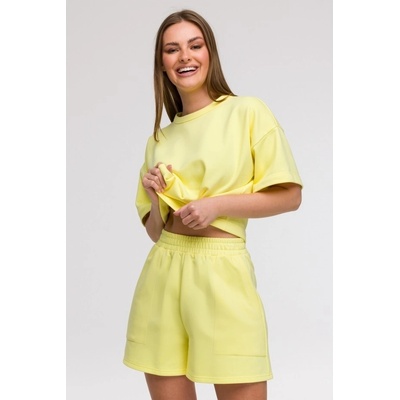 Bewear dámské šortky b295 lemon