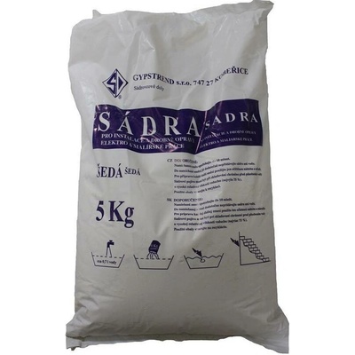 Sádra stavební, 5 kg