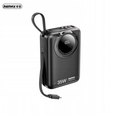 REMAX SCUBA 20000mAh 35W Power Bank Type-C+Lightning черен (RPP-73)