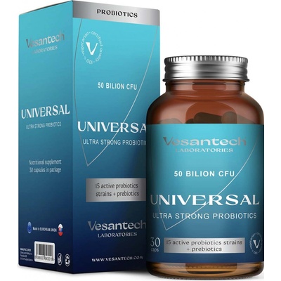 Vesantech Probiotiká Universal 50 miliard CFU 30 kapsúl