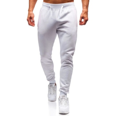 Bolf Bílé pánské jogger kalhoty XW01-A