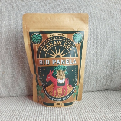 BIO Panela cukrové třtiny 300 g Kolumbie