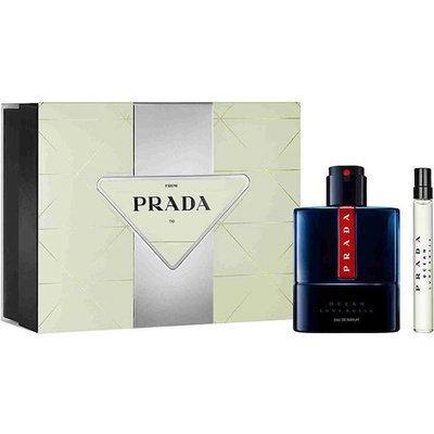 Prada Luna Rossa Ocean Gift Set Eau de Parfum 100ml and Miniature Eau de Parfum 10ml